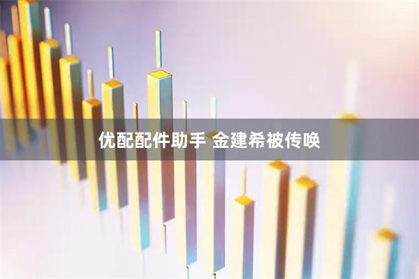 优配配件助手 金建希被传唤