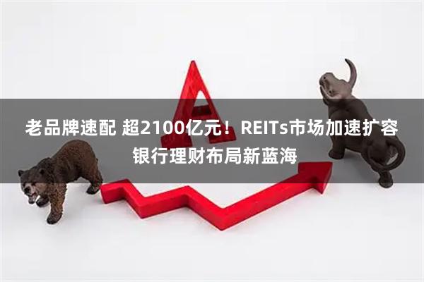 老品牌速配 超2100亿元！REITs市场加速扩容 银行理财布局新蓝海