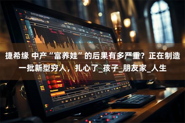 捷希缘 中产“富养娃”的后果有多严重?正在制造一批新型穷人,扎心了_孩子_朋友家_人生